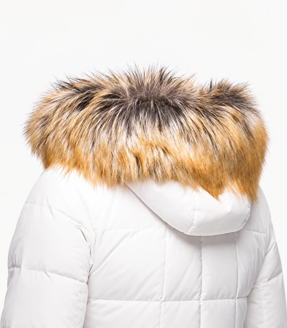 Faux Fur Trim Hood Replacement Collar (Ginger Fox) – product image