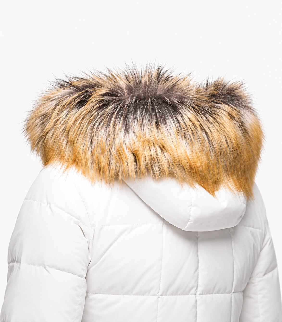 Faux Fur Trim Hood Replacement Collar (Ginger Fox) – product image