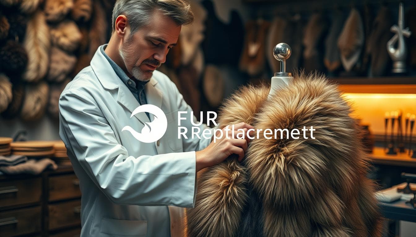 north face fur replacement