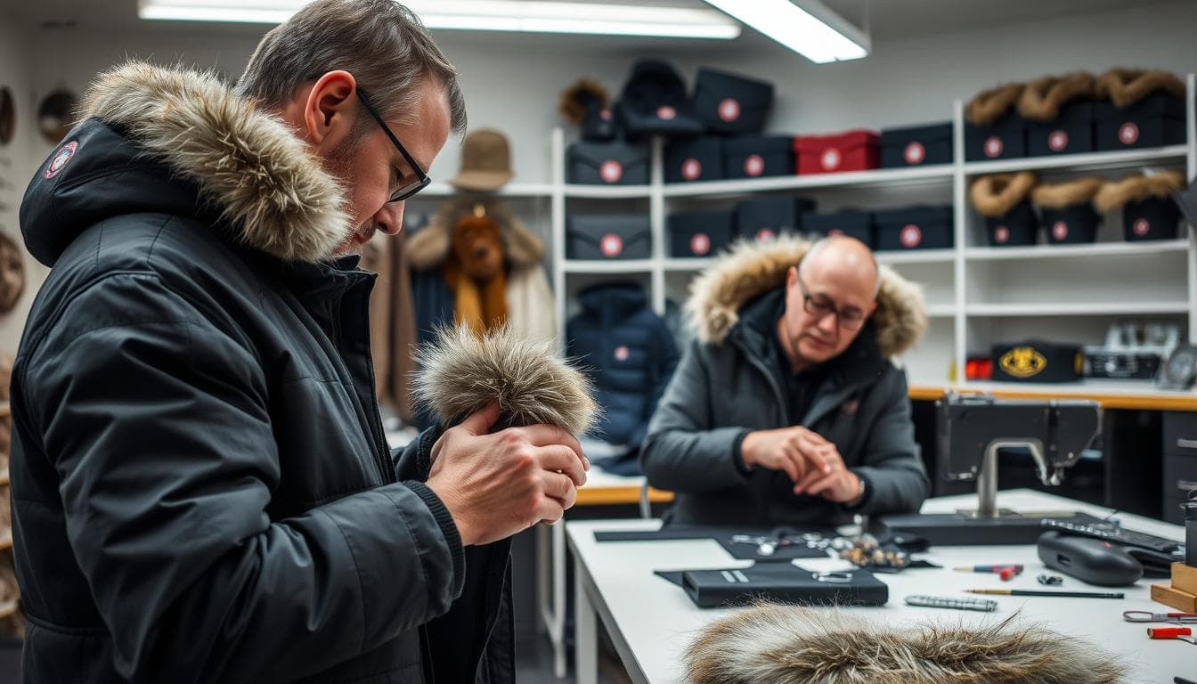 canada goose fur replacement service near me