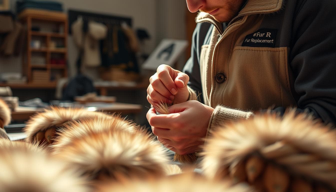 mackage fur replacement