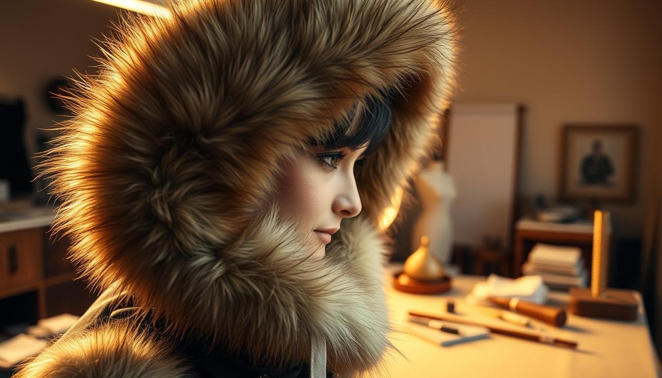 purpose of fur on hood