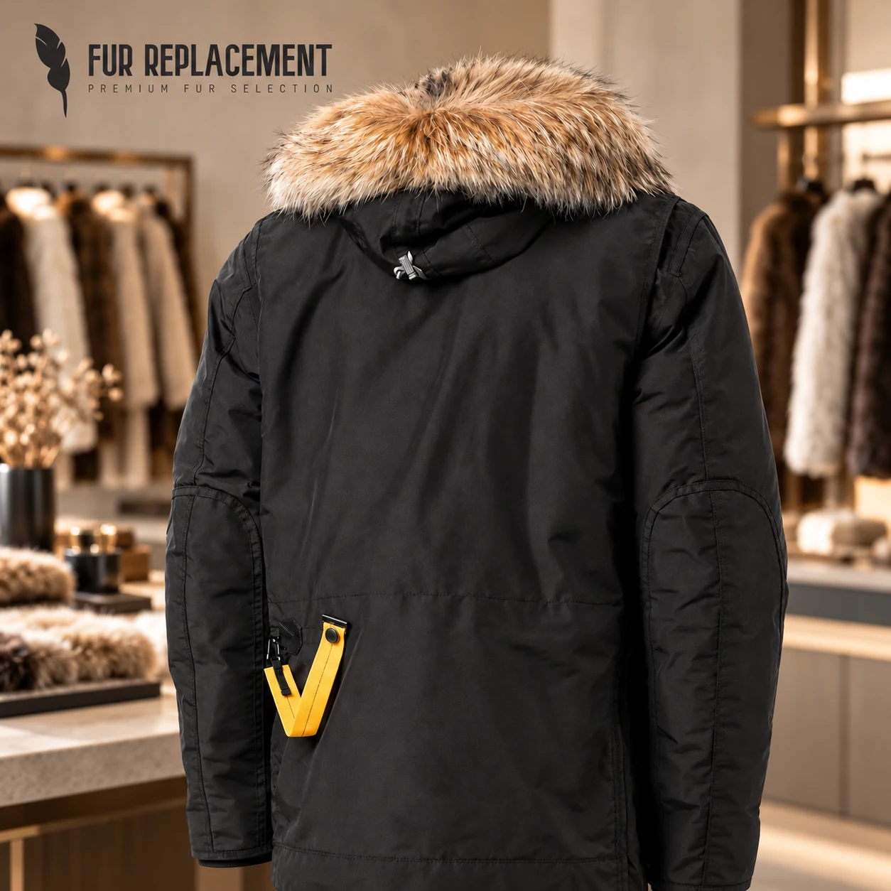 Parajumper Fur Trim Replacement Collar