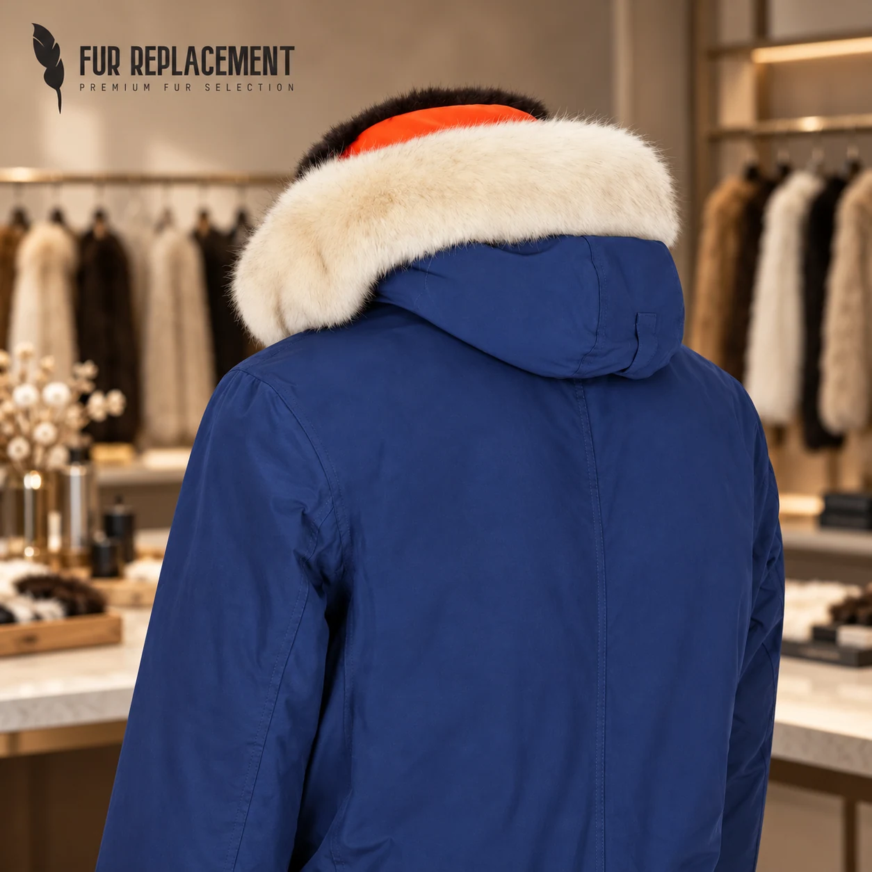 Premium Faux Fur Trim Replacement – product image