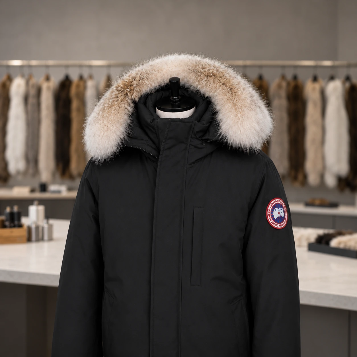Canada Goose Fur Trim Replacement Collar