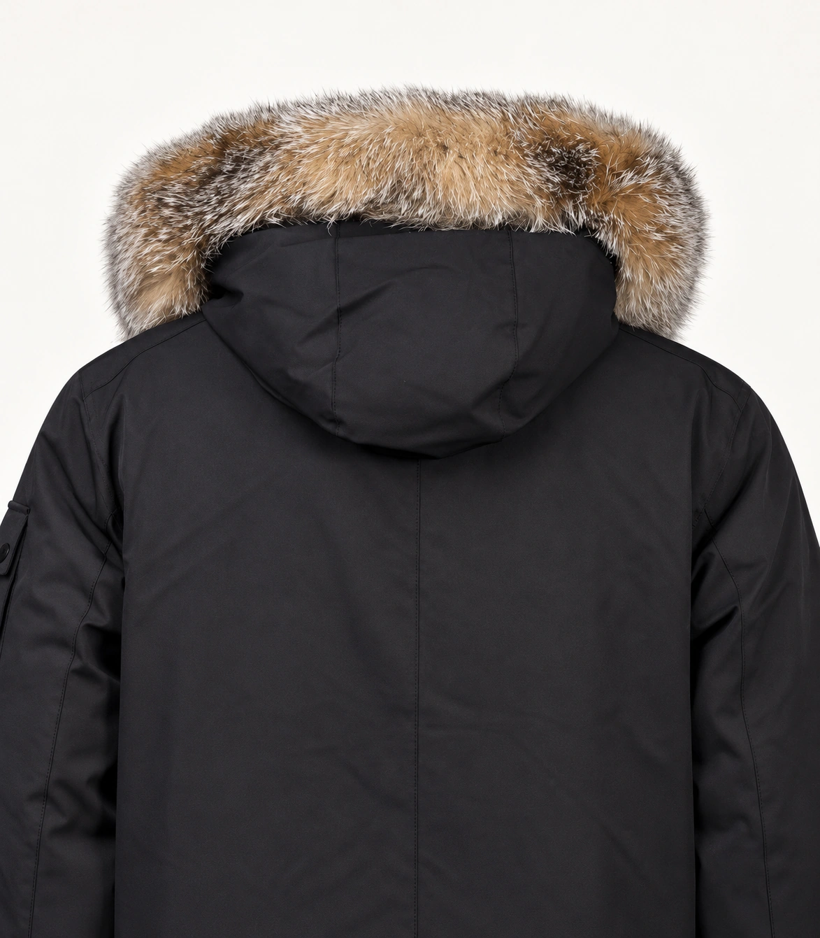 Custom Coyote Fur Trim Hood Replacement Collar