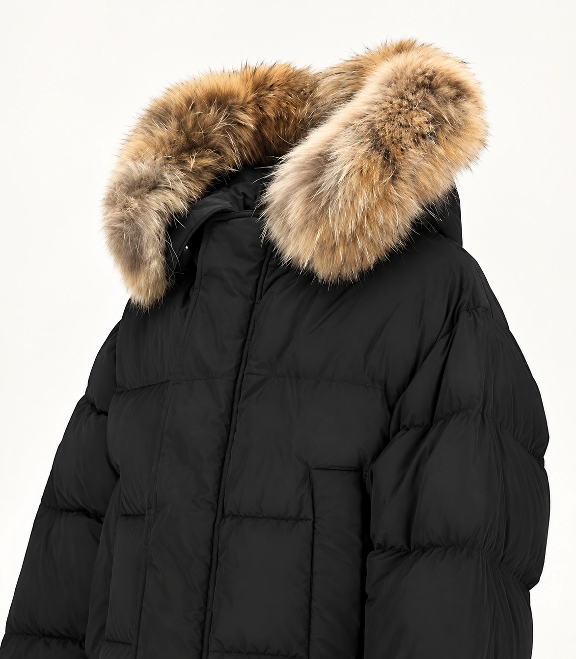 DSQUARED Fur Trim Replacement Collar