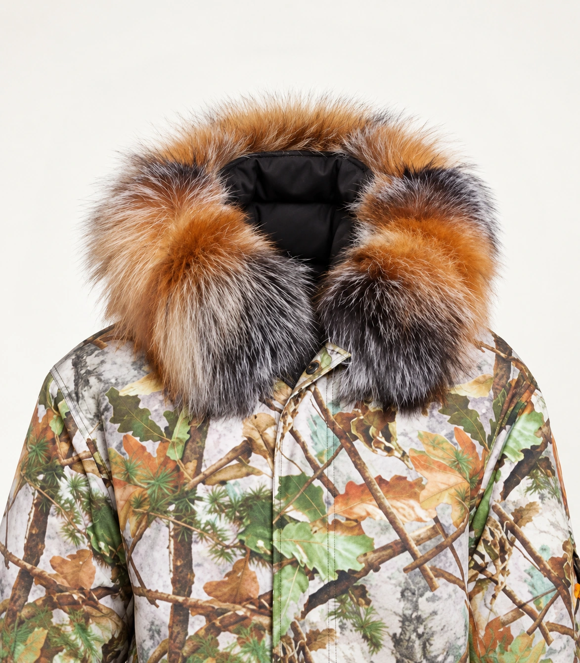 Parajumper Fur Trim Replacement Collar (Arctic Camo) – product detail 2