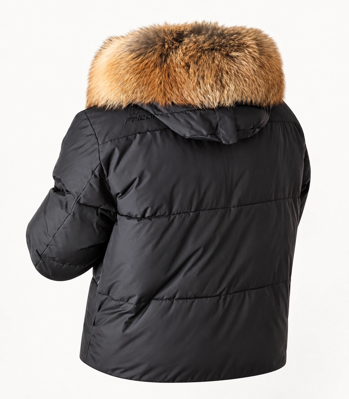 Premium Red Fox Fur Trim Hood Replacement Collar