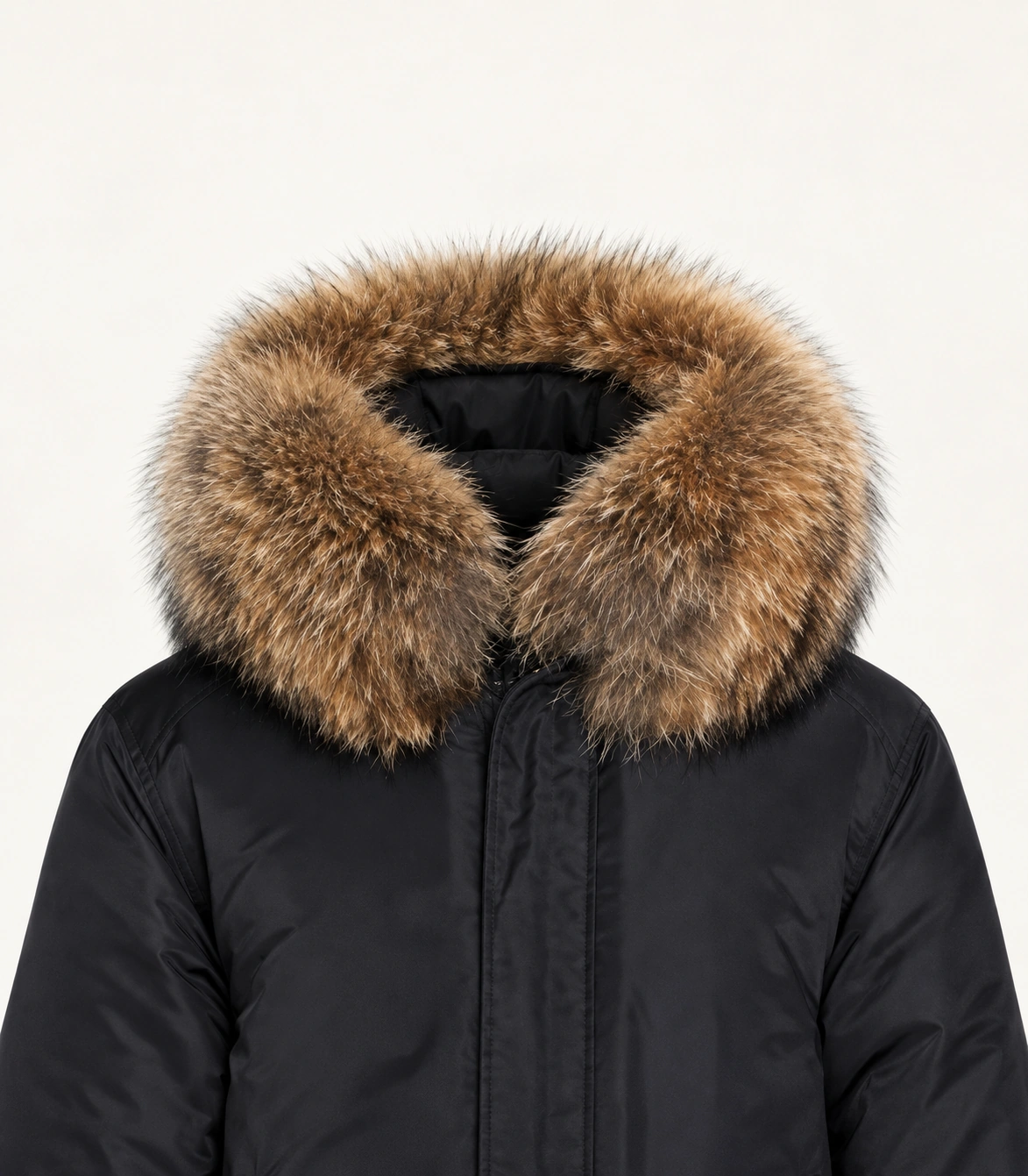 Raccoon Fur Trim Replacement Collar