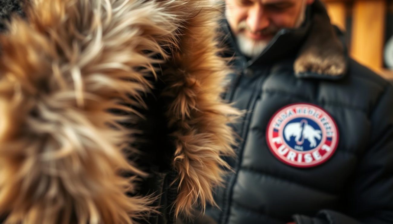 my canada goose fur is shedding